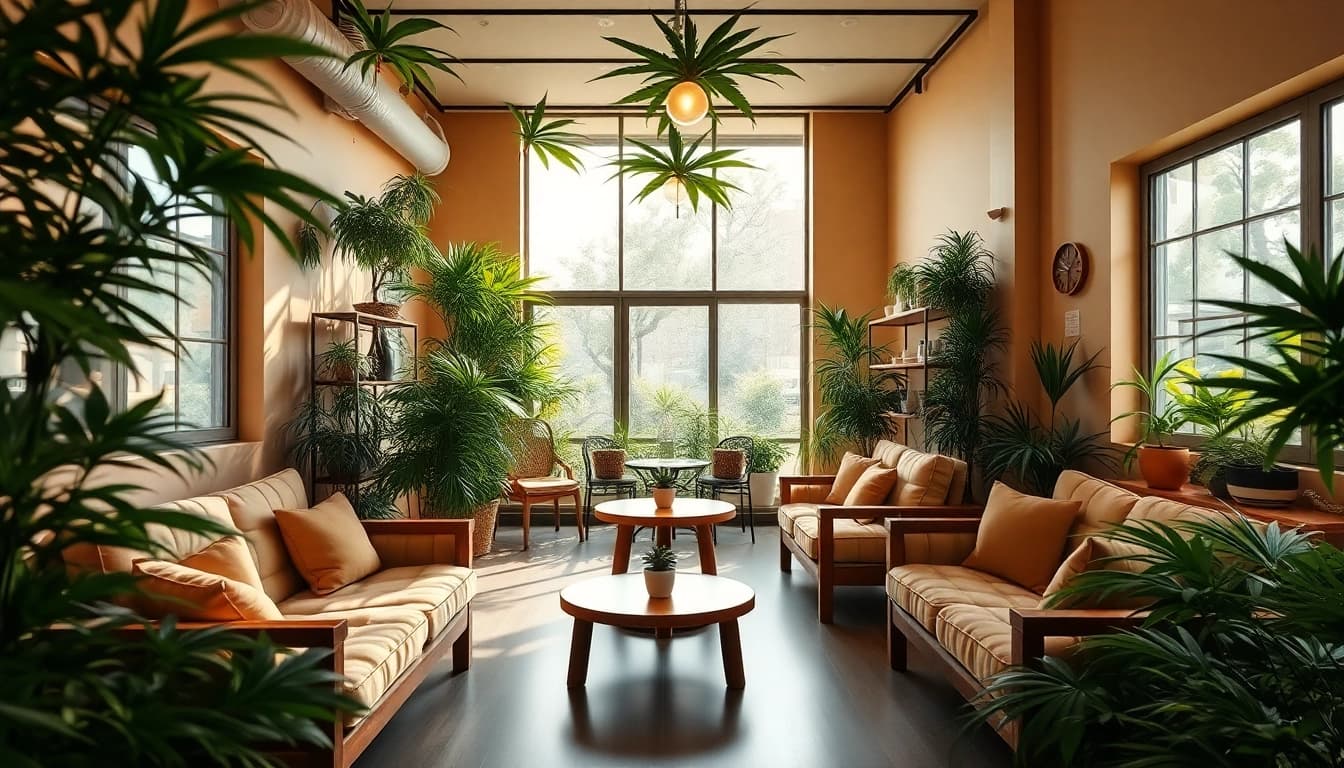Disfruta de la experiencia en Cannabis Coffee Shop lloret de mar con un ambiente acogedor y relajante.