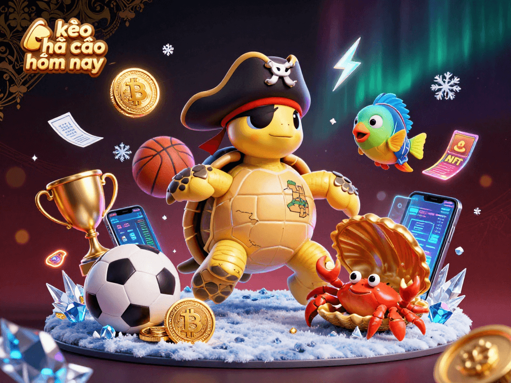 Bet on kèo nhà cái hôm nay with engaging characters and vibrant sports betting elements.