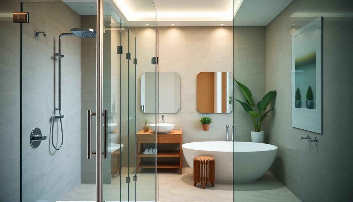 Transform your bathroom with elegant showers au featuring sleek modern designs.