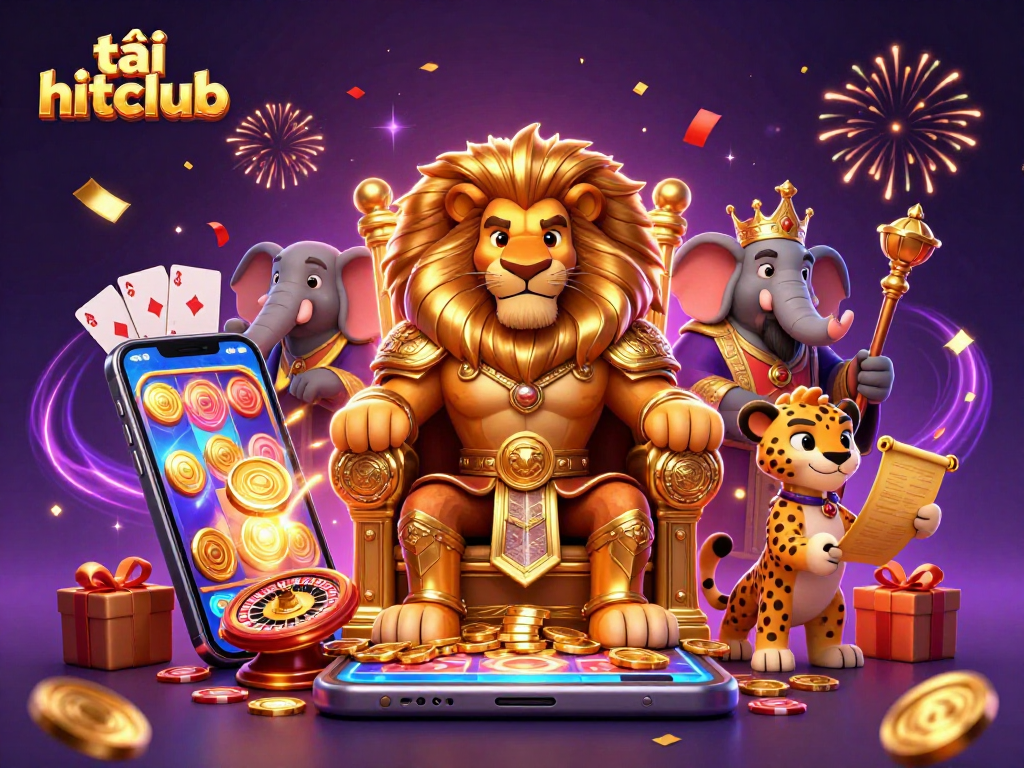 Engage with the vibrant world of tải hitclub in this captivating casino scene full of excitement and winning opportunities.