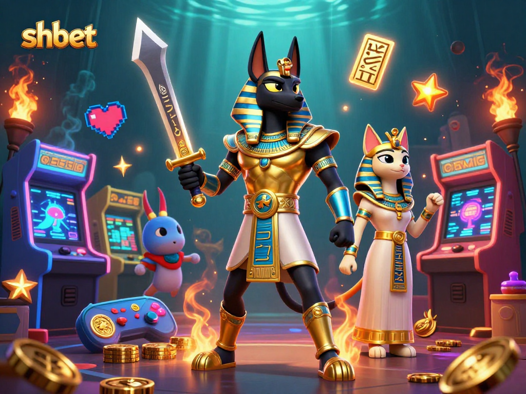 Enhance your winning chances with shbet as Anubis and Bastet guide you through a vibrant casino adventure.