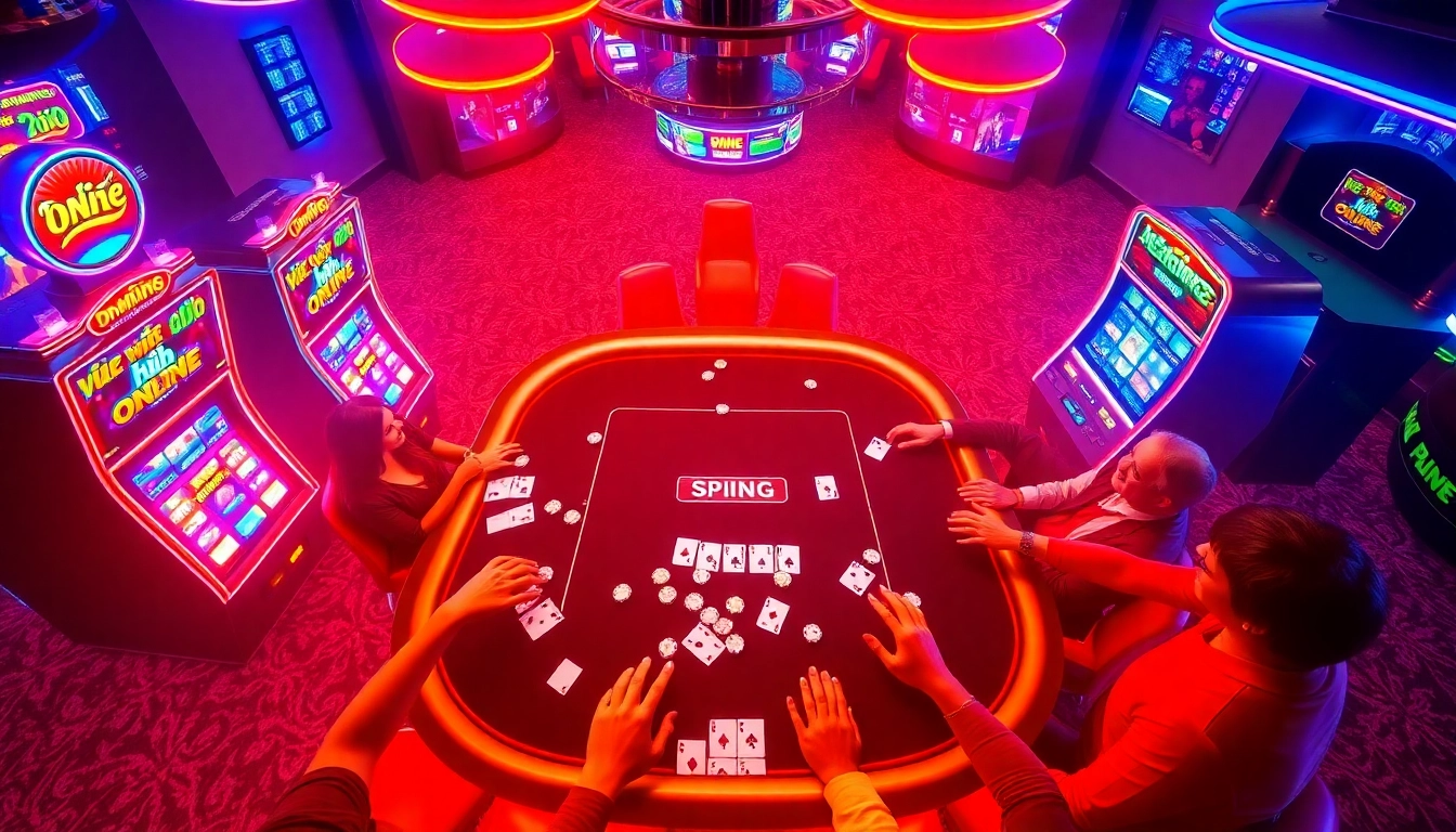 Experience the excitement of nổ hũ online with vibrant slot machines and thrilling gameplay.