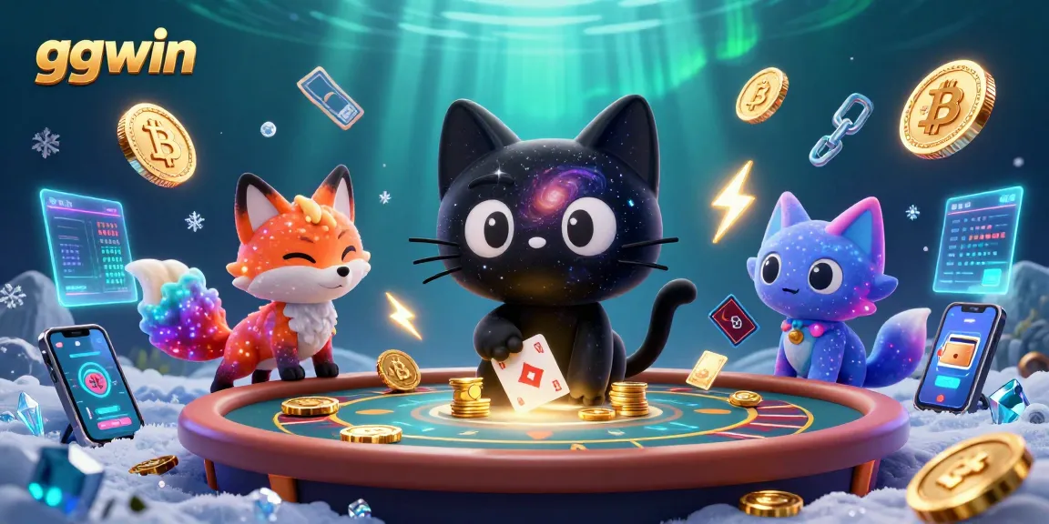 Engage with exciting ggwin cosmic casino adventures featuring vibrant characters and crypto elements.