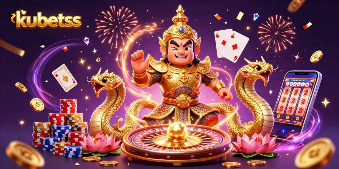 Spin the roulette and explore big wins at kubetss with illustrated casino excitement!